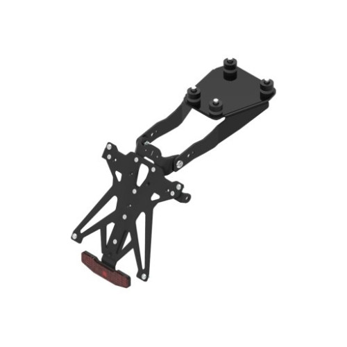 LIGHTECH Kit Portatarga Regolabile