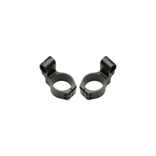 LIGHTECH Bracciali Manubrio Ø50 - Offset 40mm Alzati 20mm Inclinazione 10°