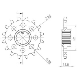PIGNONE P525 - Z20 (DIS.00526)