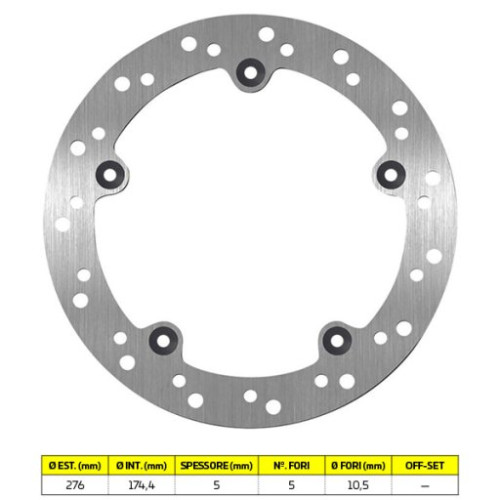 DISCO FRENO SBS 5082