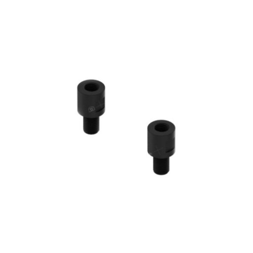 LIGHTECH Coppia Adattatori Specchio Con Filetto (Da M10 X 1,25 Femmina A M10 Maschio Dx+sx9)