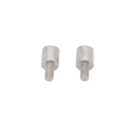 LIGHTECH Coppia Adattatori Specchio Con Filetto (Da M10 X 1,25 Femmina A M8 Maschio Dx+sx9)