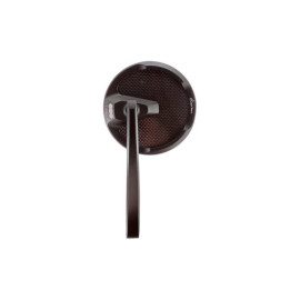 LIGHTECH Coppia Specchi Rotondi In Alluminio-Carbonio (Bar-End Fix)