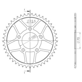 CORONA IN ACCIAIO P525 - Z45 (DIS.00033)