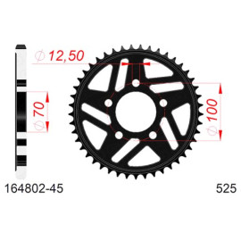 CORONA AFAM IN ACCIAIO P525 - Z45 (DIS.00033)