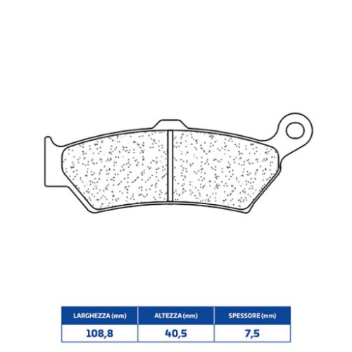 SET PASTIGLIE FRENO CL BRAKES 1281RX3
