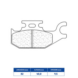 SET PASTIGLIE FRENO CL BRAKES 2923X59
