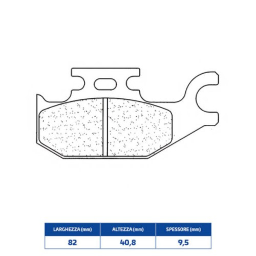 SET PASTIGLIE FRENO CL BRAKES 2923X59