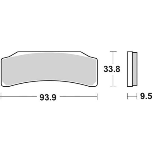 SET PASTIGLIE FRENO SBS 889DS-2