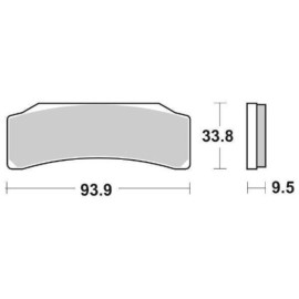 SET PASTIGLIE FRENO SBS 889DS-1