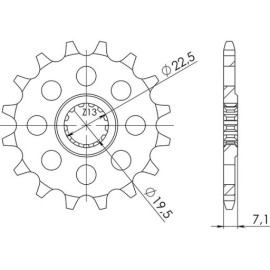 PIGNONE P520 - Z15 (DIS.22401)