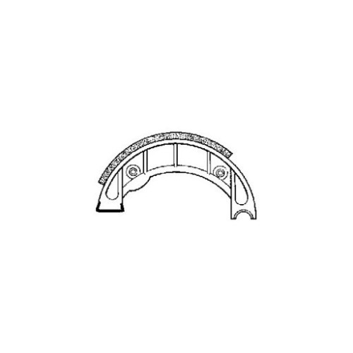 COPPIA CEPPI FRENO MOZZO PIAGGIO Ø 95 x 20mm