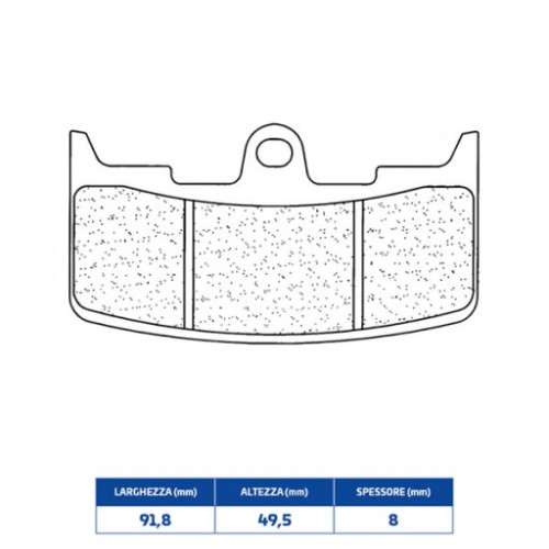 CL Brakes PASTIGLIA FRENO ANTERIORE