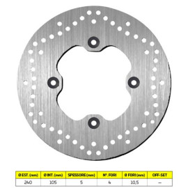 DISCO FRENO SBS 5081