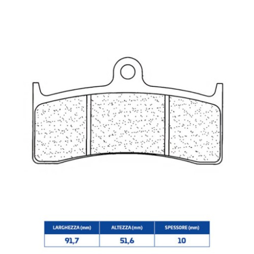 SET PASTIGLIE FRENO CL BRAKES 2404C60