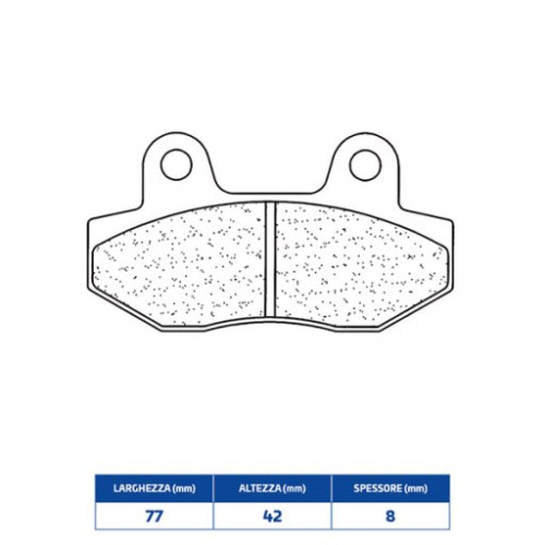 SET PASTIGLIE FRENO CL BRAKES 2621RX3