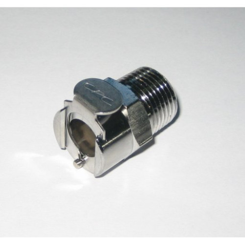 FASTER96 by RG Connettori benzina a sgancio rapido CPC - Connettore in ottone cromato femmina - filettato 17mm NPT