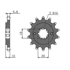 PIGNONE P520 - Z14 (DIS.46203)