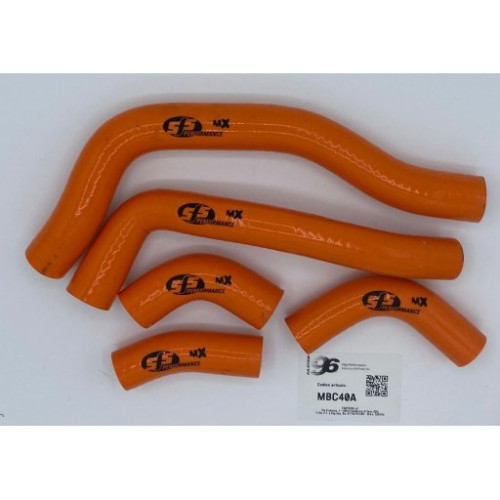 FASTER96 by RG SFS Tubazioni Silicone - Kit - arancio