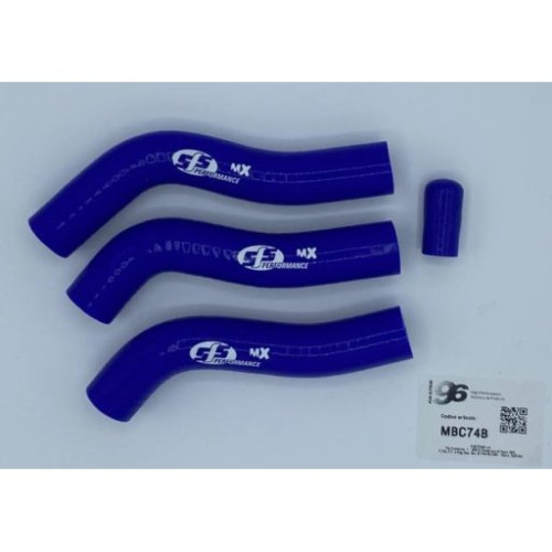 FASTER96 by RG SFS Tubazioni Silicone - Kit - blu