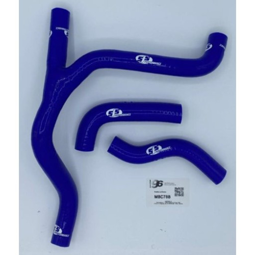 FASTER96 by RG SFS Tubazioni Silicone - Kit - blu