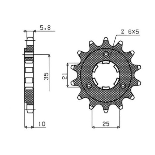 PIGNONE P520 - Z16 (DIS.22600)