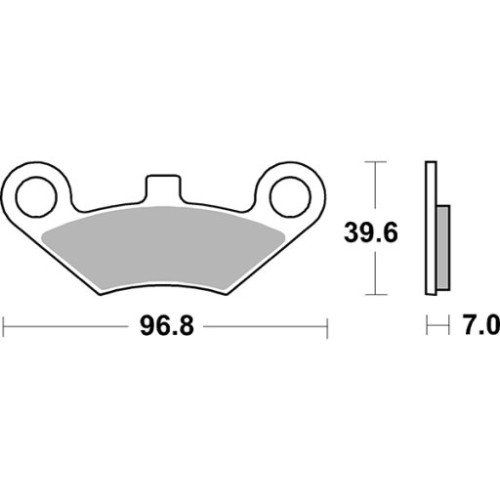 SET PASTIGLIE FRENO SBS 914RSI