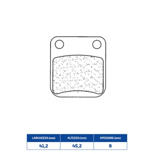 SET PASTIGLIE FRENO CL BRAKES 3018MSC