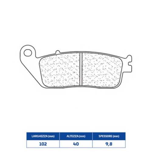 SET PASTIGLIE FRENO CL BRAKES 2313RX3