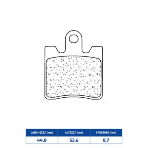 SET PASTIGLIE FRENO CL BRAKES 3049MSC
