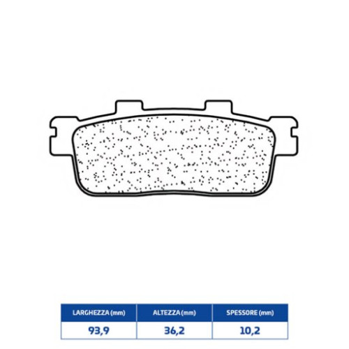 SET PASTIGLIE FRENO CL BRAKES 1184ATV1