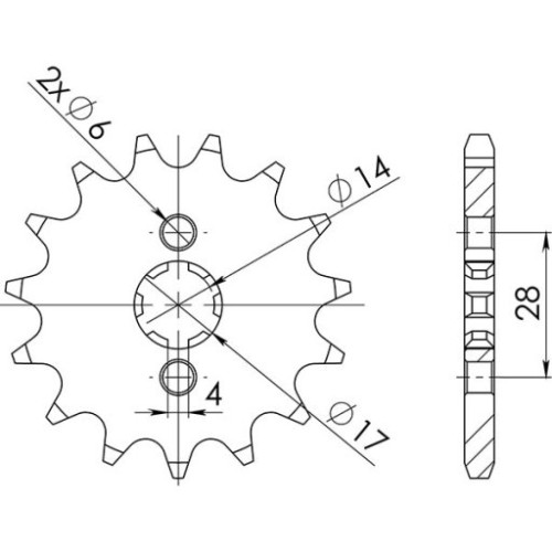 PIGNONE P420 - Z14 (DIS.49100)