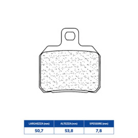 SET PASTIGLIE FRENO CL BRAKES 3057MSC