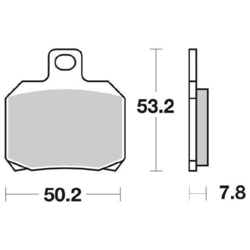 SET PASTIGLIE FRENO SBS 157MS