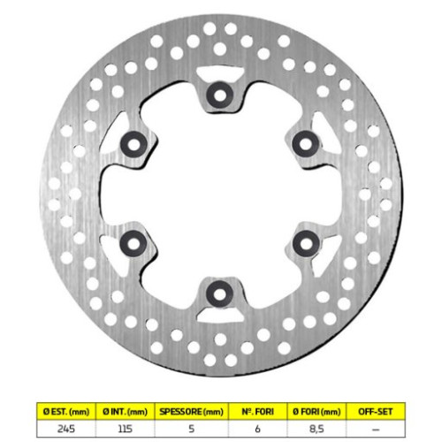 DISCO FRENO SBS 5095