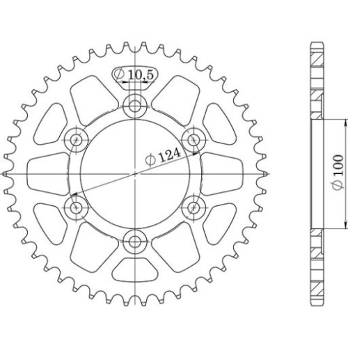 CORONA IN ACCIAIO P520 - Z46 (DIS.50602)
