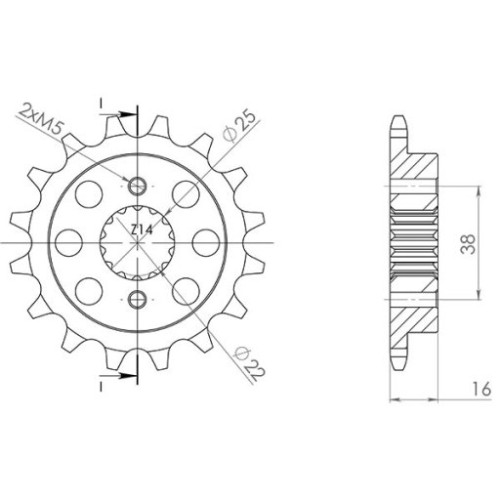 PIGNONE P520 - Z14 (DIS.52604)