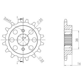 PIGNONE P520 - Z14 (DIS.52610)
