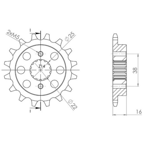 PIGNONE P520 - Z14 (DIS.52610)