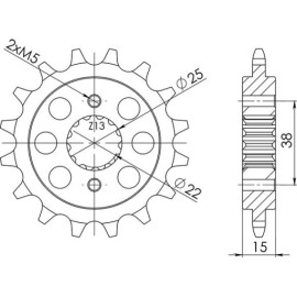 PIGNONE P520 - Z15 (DIS.52607)