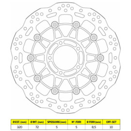 DISCO FRENO SBS 6044