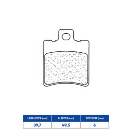 SET PASTIGLIE FRENO CL BRAKES 3013MSC