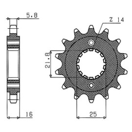 PIGNONE P520 - Z15 (DIS.52612)