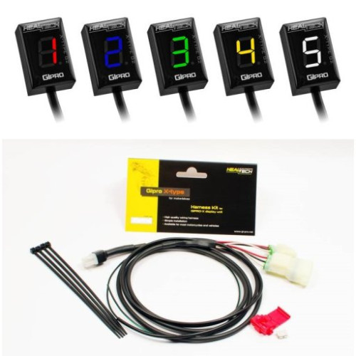HEALTECH GiPro X - Contamarce - kit completo (B) - blu - X-Type G2