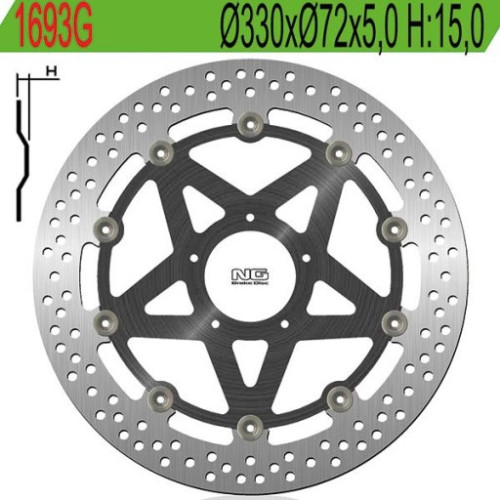 DISCO FRENO NG 1693G