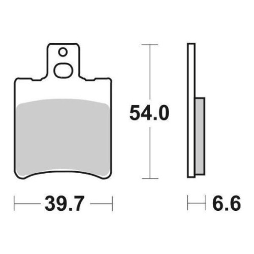 SET PASTIGLIE FRENO SBS 114HF