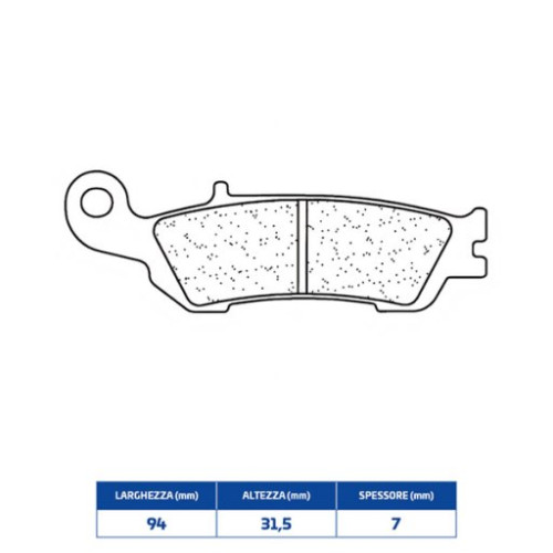 SET PASTIGLIE FRENO CL BRAKES 1183MX10