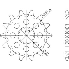 PIGNONE P520 - Z13 (DIS.27500)