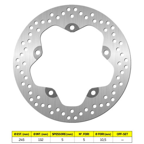 DISCO FRENO SBS 5356