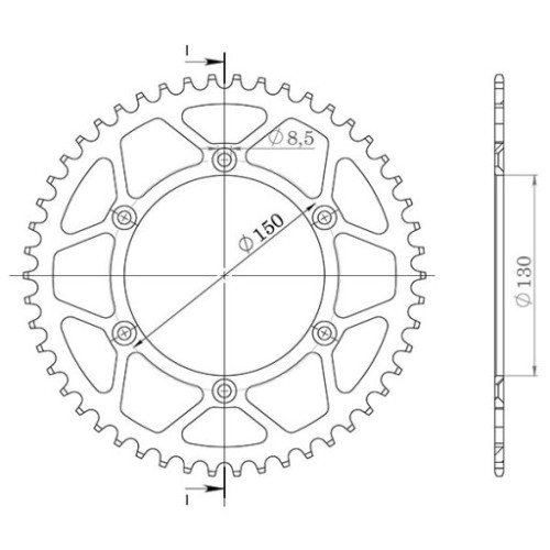 CORONA IN ACCIAIO P520 - Z49 (DIS.12323)